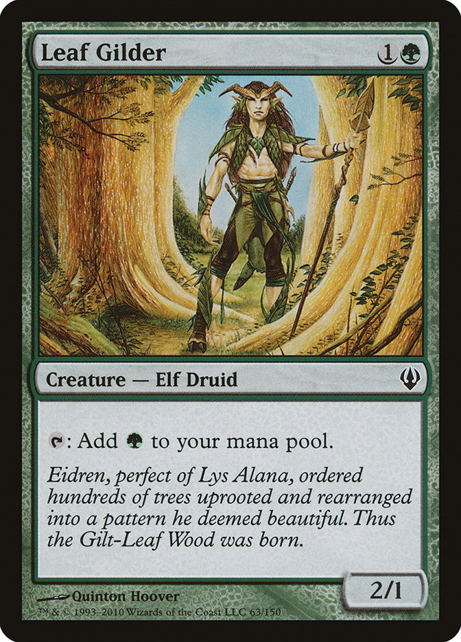 Leaf Gilder [Archenemy] | Shuffle n Cut Hobbies & Games