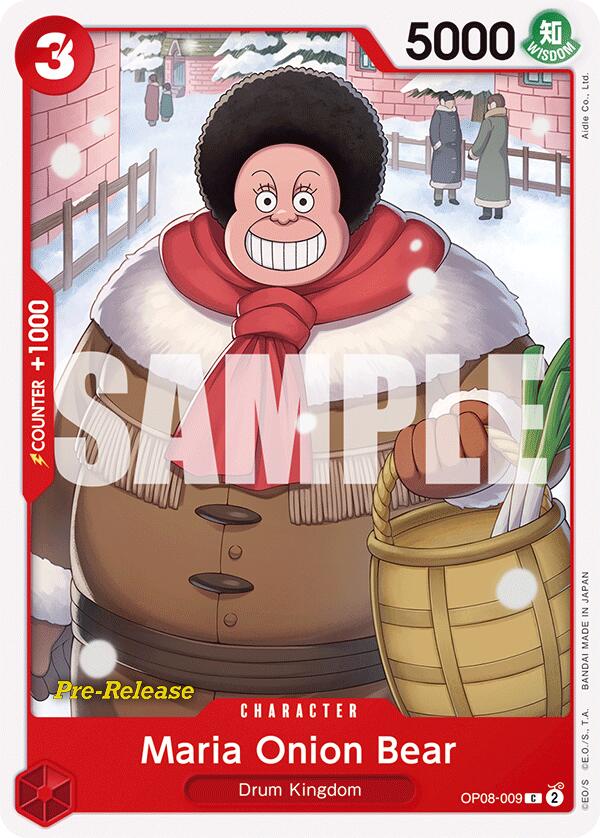 Maria Onion Bear [Two Legends Pre-Release Cards] | Shuffle n Cut Hobbies & Games