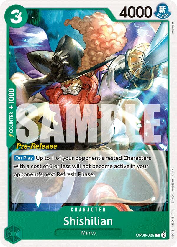 Shishilian [Two Legends Pre-Release Cards] | Shuffle n Cut Hobbies & Games