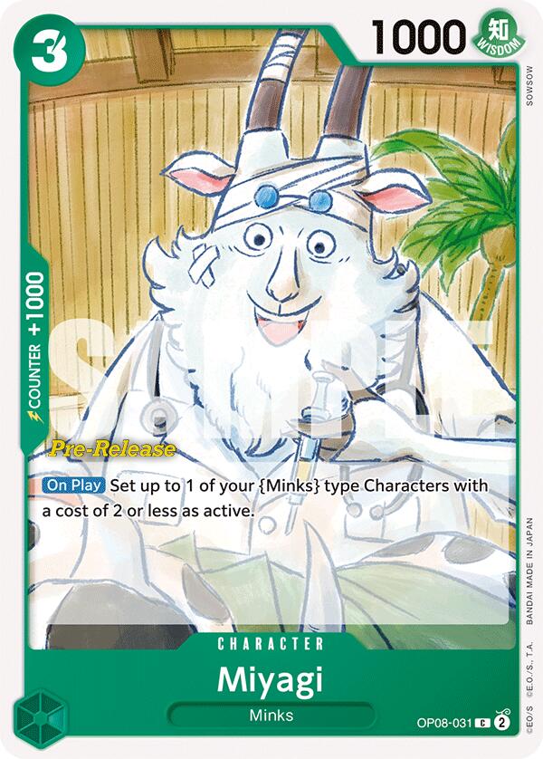 Miyagi [Two Legends Pre-Release Cards] | Shuffle n Cut Hobbies & Games