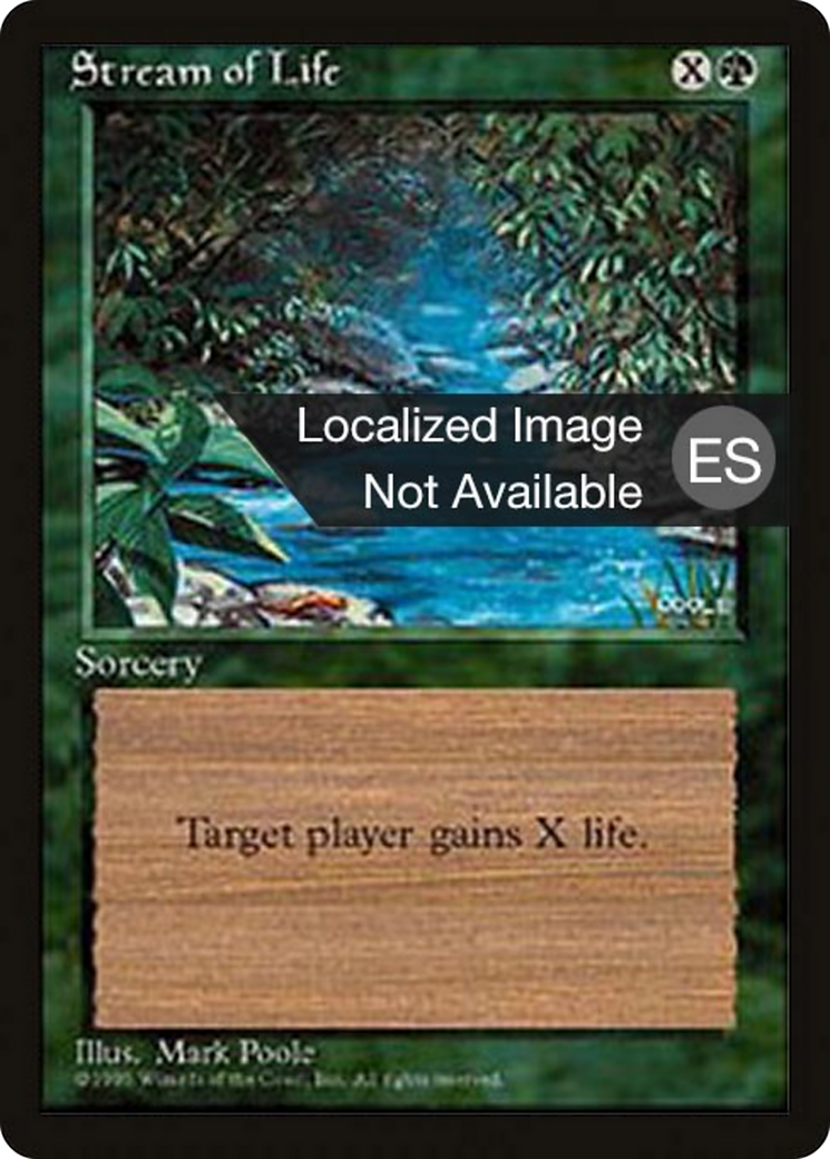 Stream of Life [Fourth Edition Foreign Black Border] | Shuffle n Cut Hobbies & Games