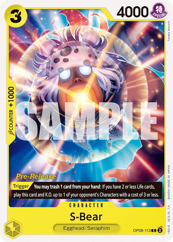 S-Bear [Two Legends Pre-Release Cards] | Shuffle n Cut Hobbies & Games