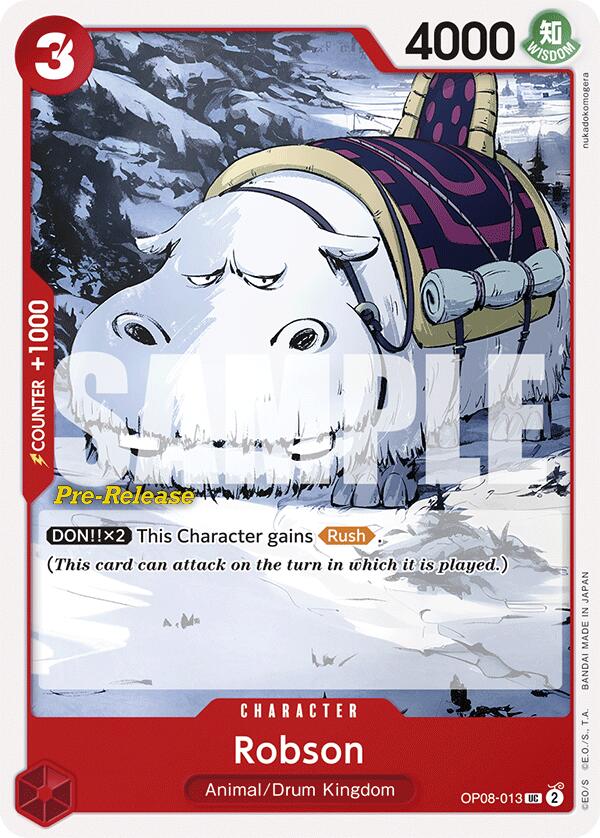 Robson [Two Legends Pre-Release Cards] | Shuffle n Cut Hobbies & Games