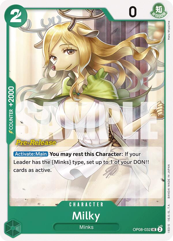 Milky [Two Legends Pre-Release Cards] | Shuffle n Cut Hobbies & Games