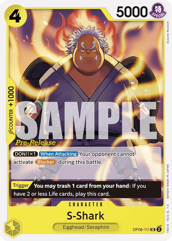 S-Shark [Two Legends Pre-Release Cards] | Shuffle n Cut Hobbies & Games
