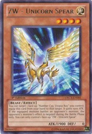 ZW - Unicorn Spear [ORCS-EN005] Rare | Shuffle n Cut Hobbies & Games