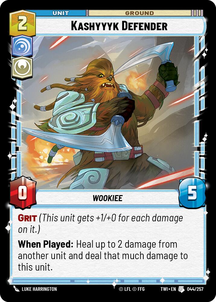 Kashyyyk Defender (044/257) (044/257) [Twilight of the Republic] | Shuffle n Cut Hobbies & Games