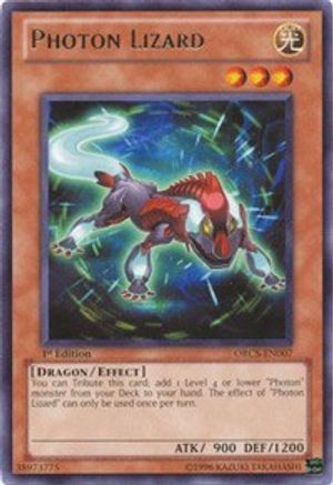 Photon Lizard [ORCS-EN007] Rare | Shuffle n Cut Hobbies & Games