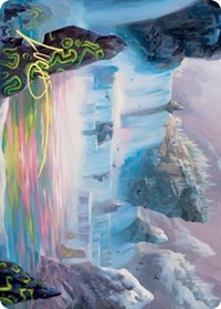 Glittering Frost Art Card (Gold-Stamped Signature) [Kaldheim Art Series] | Shuffle n Cut Hobbies & Games