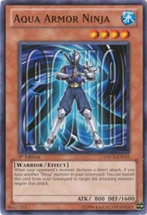 Aqua Armor Ninja [ORCS-EN015] Common | Shuffle n Cut Hobbies & Games