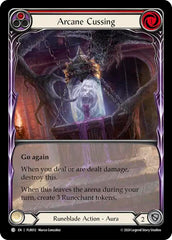 Arcane Cussing (Red) [FLR012] (Rosetta Florian Blitz Deck) | Shuffle n Cut Hobbies & Games