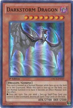 Darkstorm Dragon [ORCS-EN037] Super Rare | Shuffle n Cut Hobbies & Games