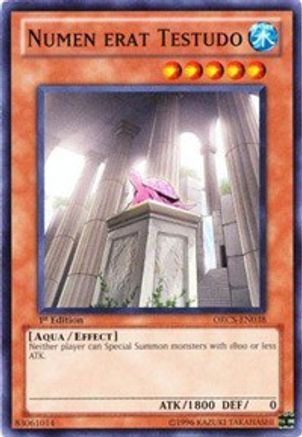 Numen erat Testudo [ORCS-EN038] Common | Shuffle n Cut Hobbies & Games