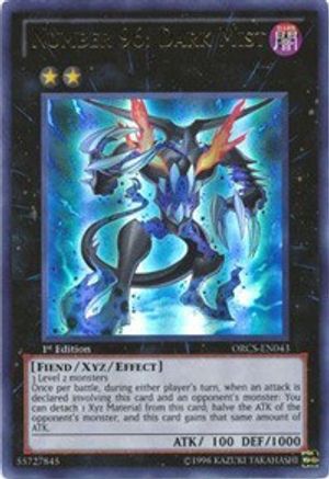Number 96: Dark Mist [ORCS-EN043] Ultra Rare | Shuffle n Cut Hobbies & Games