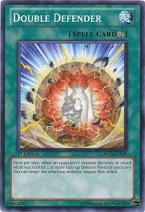 Double Defender [ORCS-EN049] Common | Shuffle n Cut Hobbies & Games