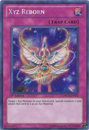 Xyz Reborn [ORCS-EN076] Secret Rare | Shuffle n Cut Hobbies & Games