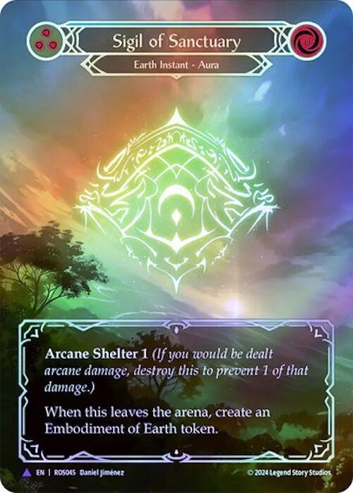 Sigil of Sanctuary (Marvel) [ROS045] (Rosetta)  Cold Foil | Shuffle n Cut Hobbies & Games