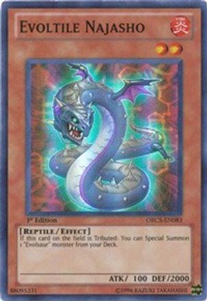 Evoltile Najasho [ORCS-EN083] Super Rare | Shuffle n Cut Hobbies & Games