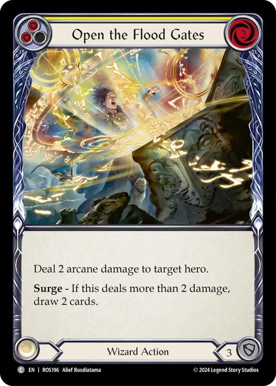 Open the Flood Gates (Yellow) [ROS196] (Rosetta) | Shuffle n Cut Hobbies & Games