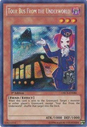 Tour Bus From the Underworld [ORCS-EN086] Secret Rare | Shuffle n Cut Hobbies & Games