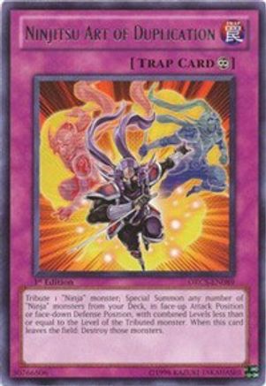 Ninjitsu Art of Duplication [ORCS-EN089] Rare | Shuffle n Cut Hobbies & Games