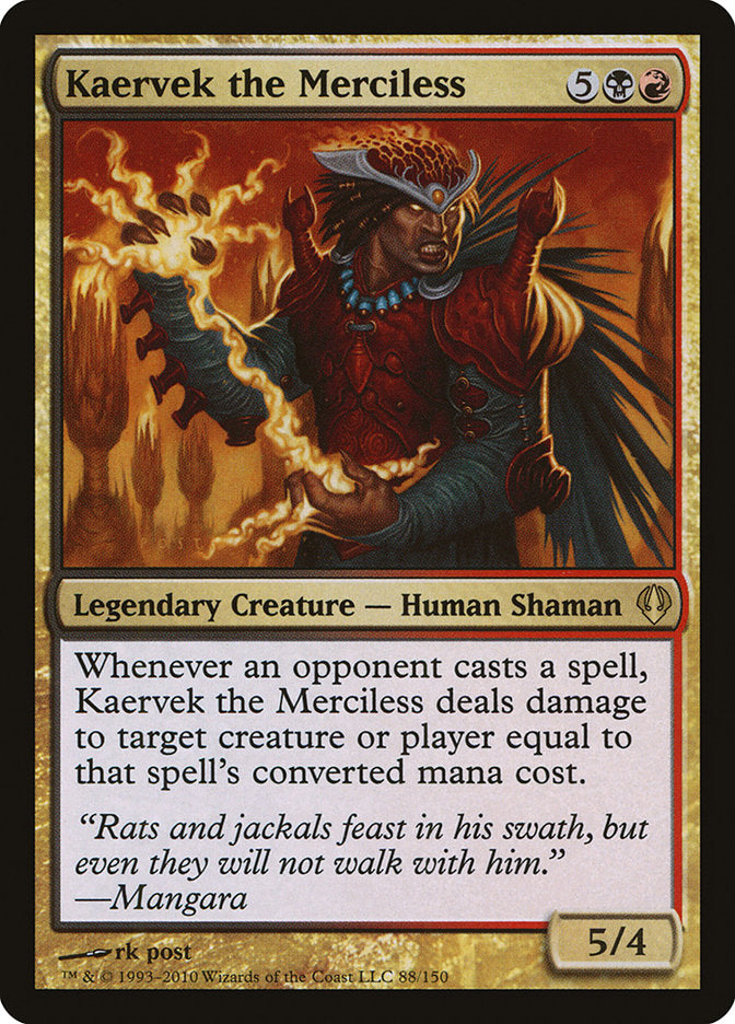 Kaervek the Merciless [Archenemy] | Shuffle n Cut Hobbies & Games