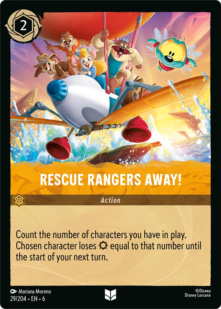 Rescue Rangers Away! (29/204) [Azurite Sea] | Shuffle n Cut Hobbies & Games