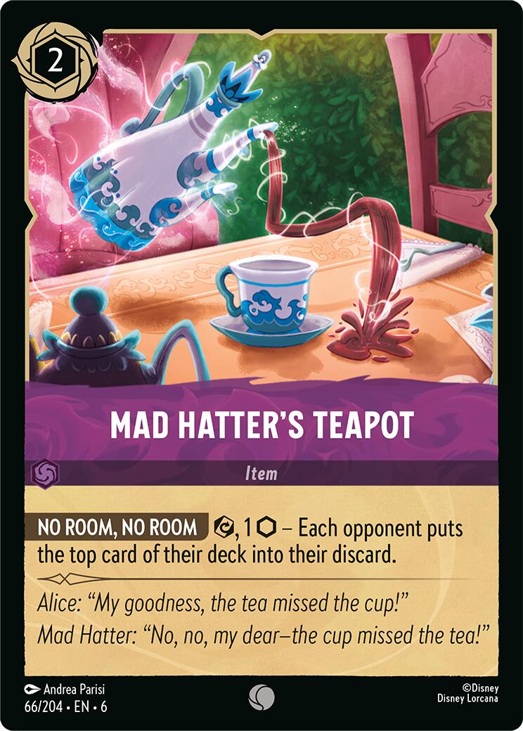 Mad Hatter's Teapot (66/204) [Azurite Sea] | Shuffle n Cut Hobbies & Games