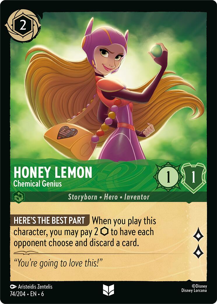 Honey Lemon - Chemical Genius (74/204) [Azurite Sea] | Shuffle n Cut Hobbies & Games