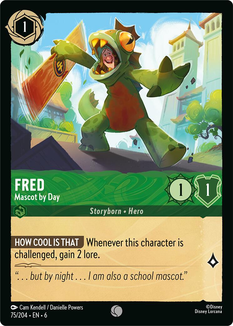 Fred - Mascot by Day (75/204) [Azurite Sea] | Shuffle n Cut Hobbies & Games