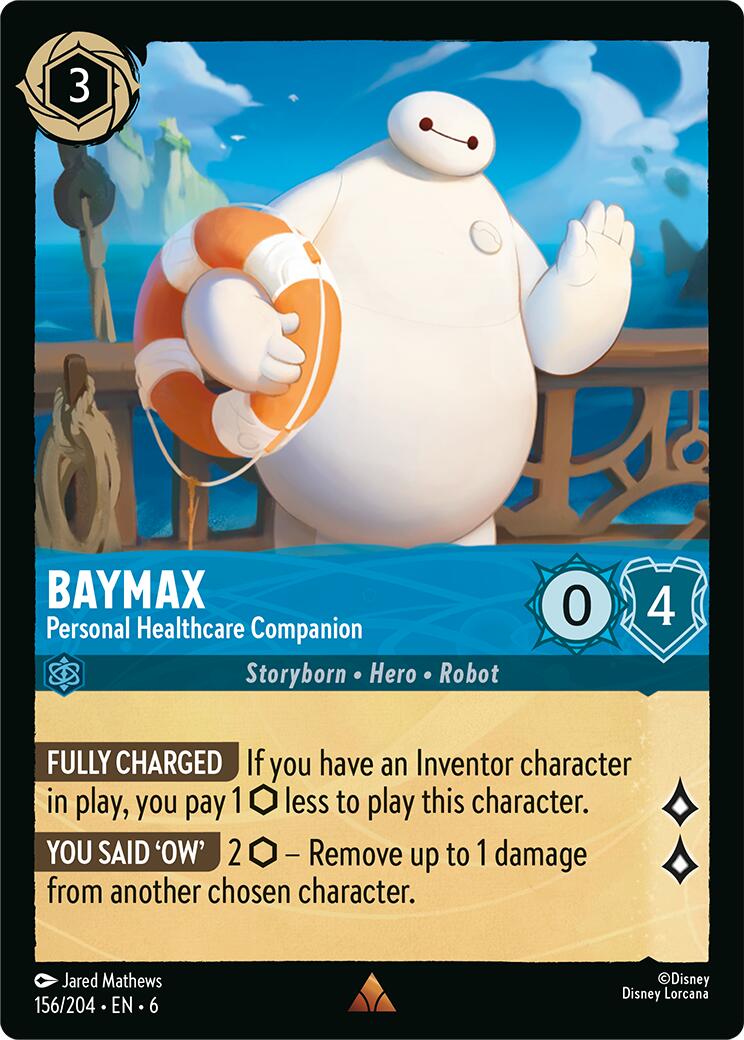 Baymax - Personal Healthcare Companion (156/204) [Azurite Sea] | Shuffle n Cut Hobbies & Games