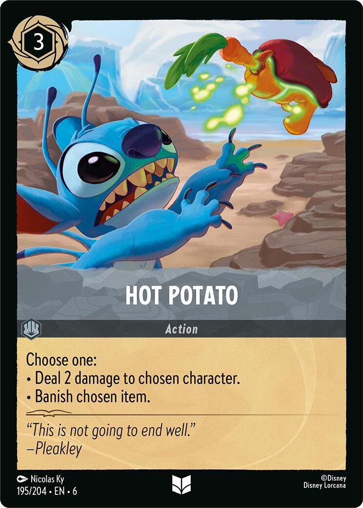 Hot Potato (195/204) [Azurite Sea] | Shuffle n Cut Hobbies & Games