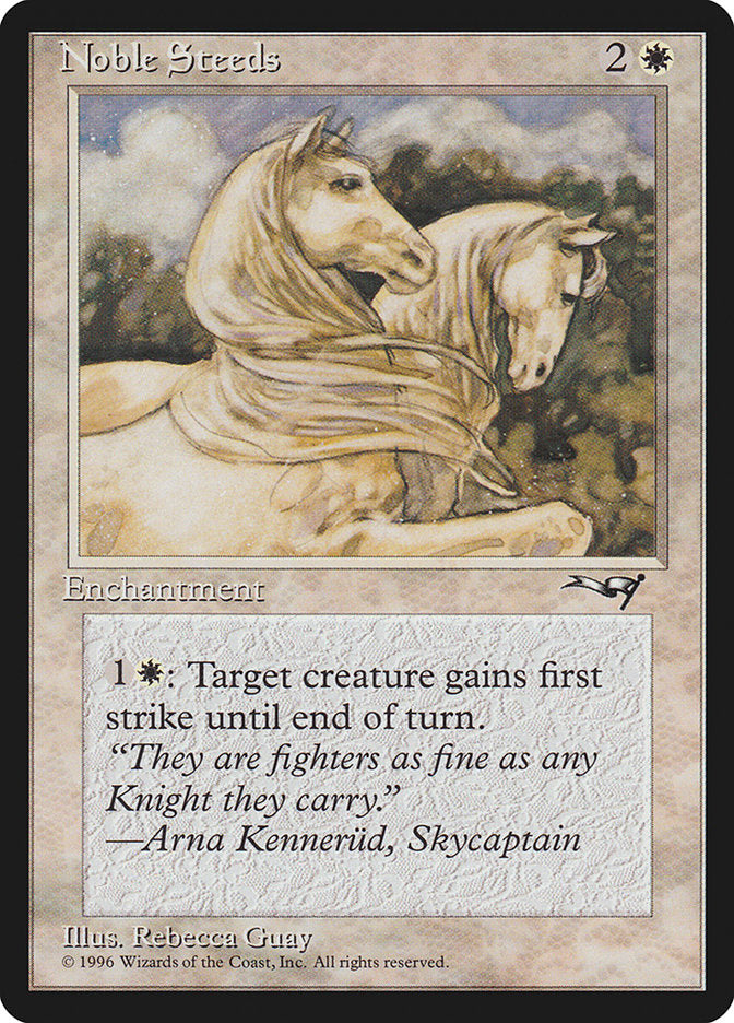 Noble Steeds (Leg Raised) [Alliances] | Shuffle n Cut Hobbies & Games