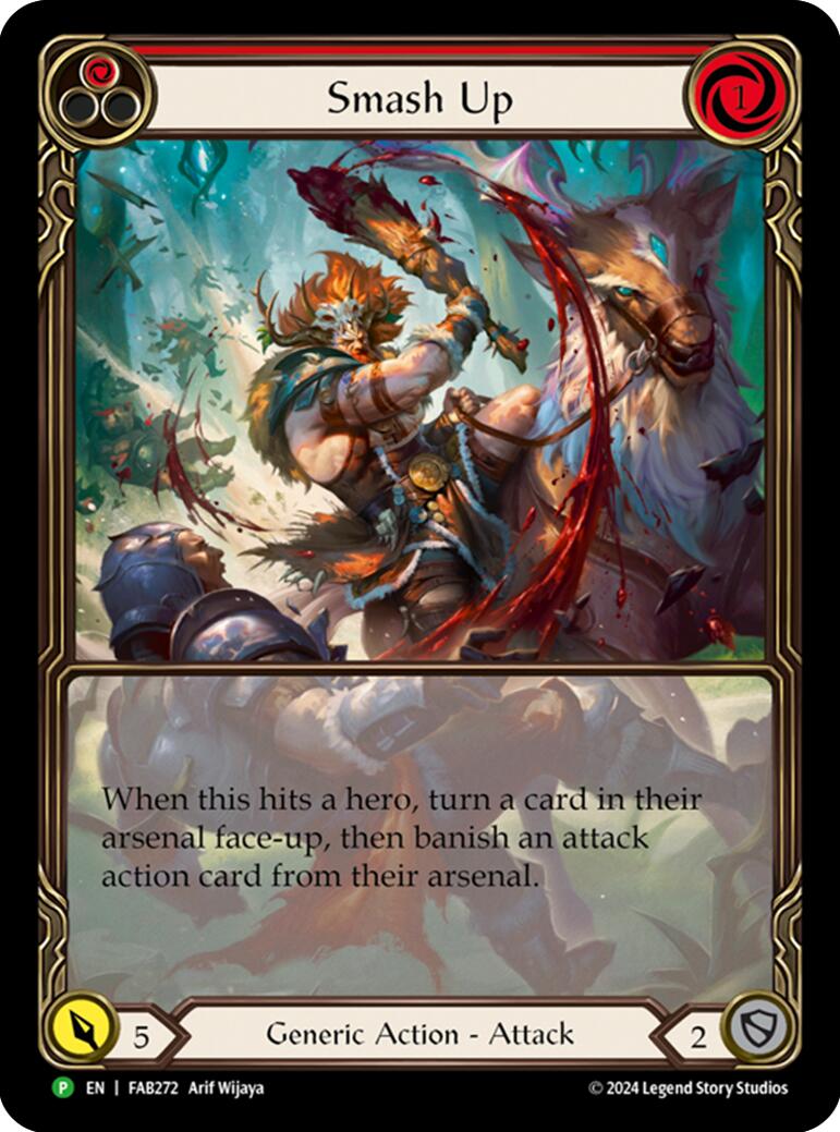Smash Up (Extended Art) [FAB272] (Promo)  Rainbow Foil | Shuffle n Cut Hobbies & Games