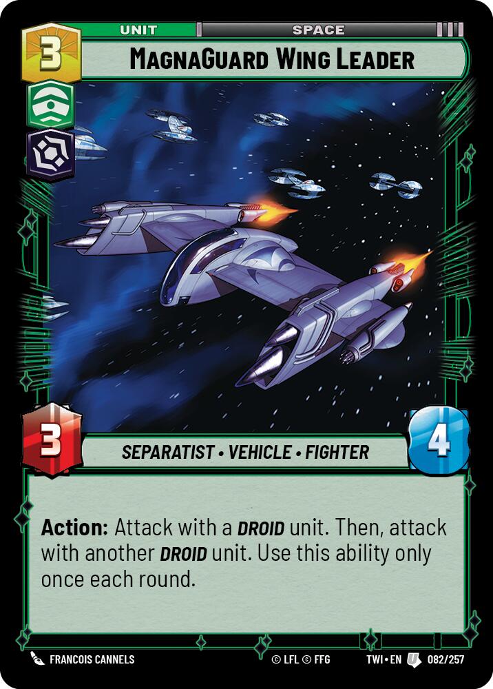 MagnaGuard Wing Leader (082/257) (082/257) [Twilight of the Republic] | Shuffle n Cut Hobbies & Games