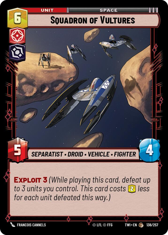 Squadron of Vultures (136/257) (136/257) [Twilight of the Republic] | Shuffle n Cut Hobbies & Games