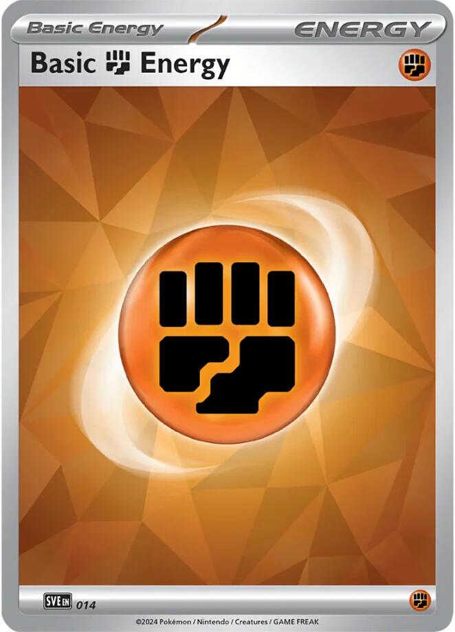 Basic Fighting Energy (014)(Holo) [Scarlet & Violet: Stellar Crown] | Shuffle n Cut Hobbies & Games