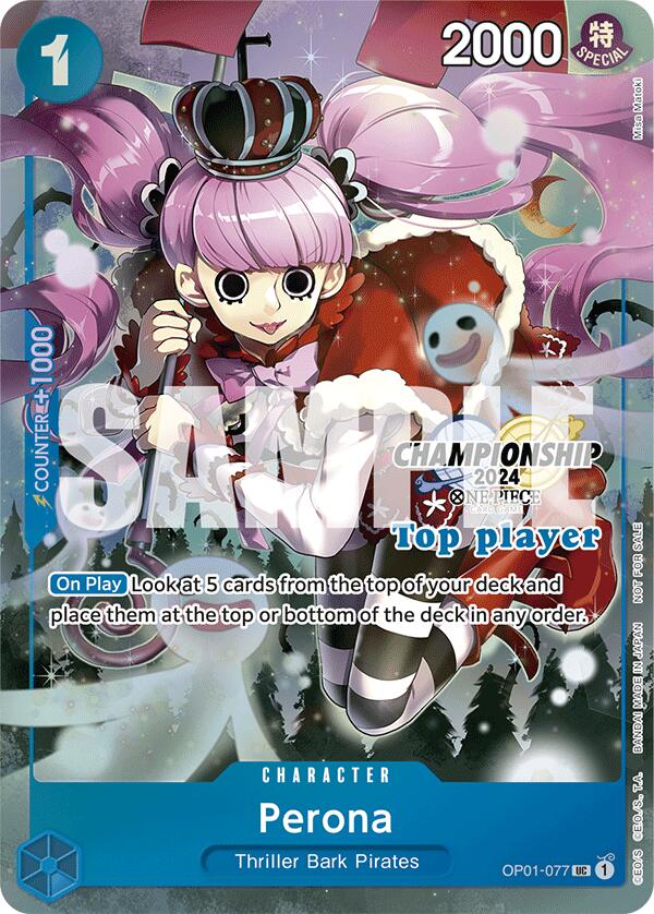 Perona (Championship 2024 Top Player Pack) [One Piece Promotion Cards] | Shuffle n Cut Hobbies & Games