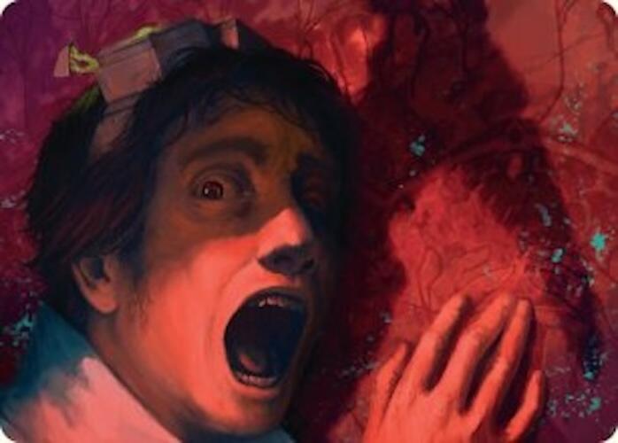 Murder Art Card [Duskmourn: House of Horror Art Series] | Shuffle n Cut Hobbies & Games