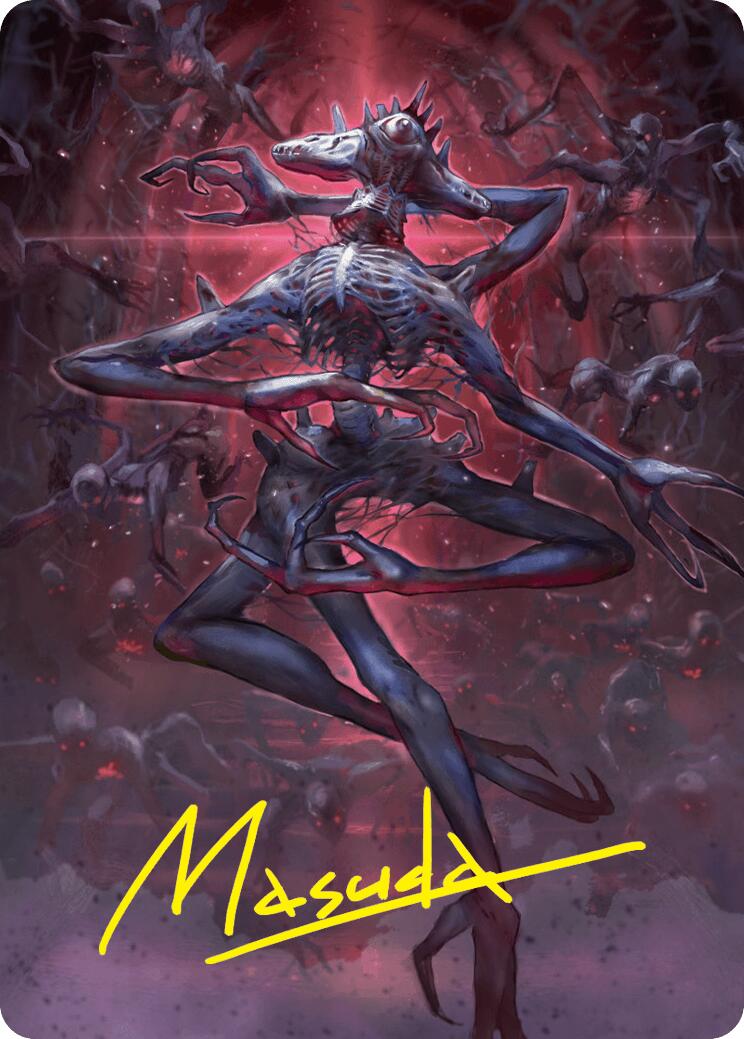 Overlord of the Balemurk Art Card (Gold-Stamped Signature) [Duskmourn: House of Horror Art Series] | Shuffle n Cut Hobbies & Games