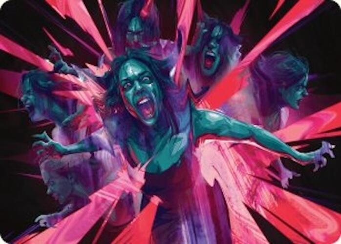 Waltz of Rage Art Card [Duskmourn: House of Horror Art Series] | Shuffle n Cut Hobbies & Games