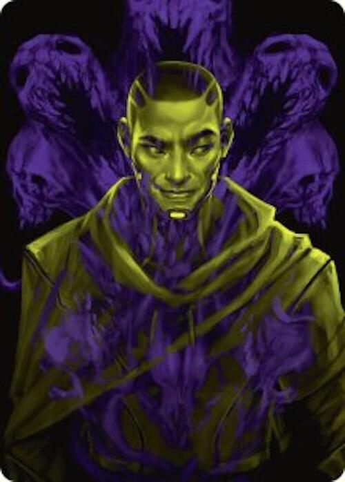 Kaito, Bane of Nightmares Art Card [Duskmourn: House of Horror Art Series] | Shuffle n Cut Hobbies & Games