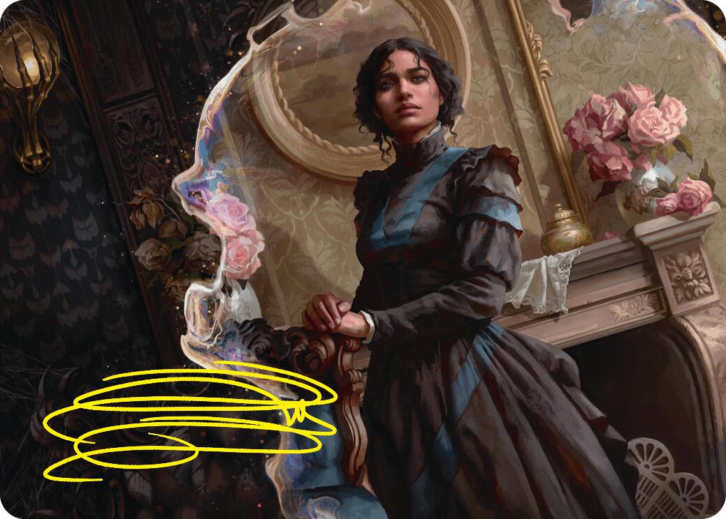 Marina Vendrell Art Card (Gold-Stamped Signature) [Duskmourn: House of Horror Art Series] | Shuffle n Cut Hobbies & Games