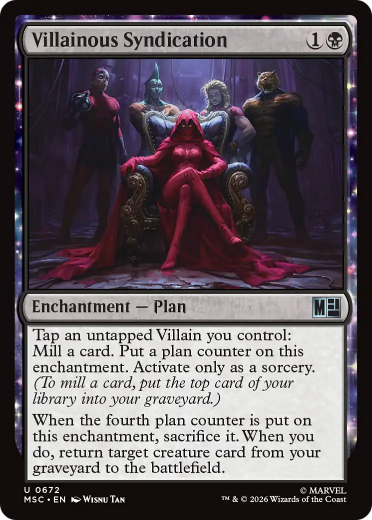 Villainous Syndication [Marvel Super Heroes Commander] | Shuffle n Cut Hobbies & Games