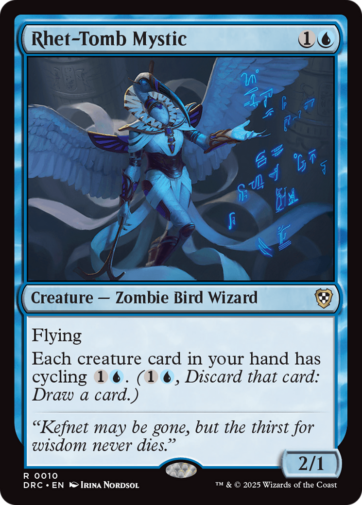 Rhet-Tomb Mystic [Aetherdrift Commander] | Shuffle n Cut Hobbies & Games