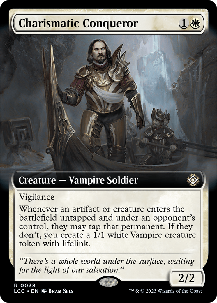 Charismatic Conqueror (Extended Art) [The Lost Caverns of Ixalan Commander] | Shuffle n Cut Hobbies & Games