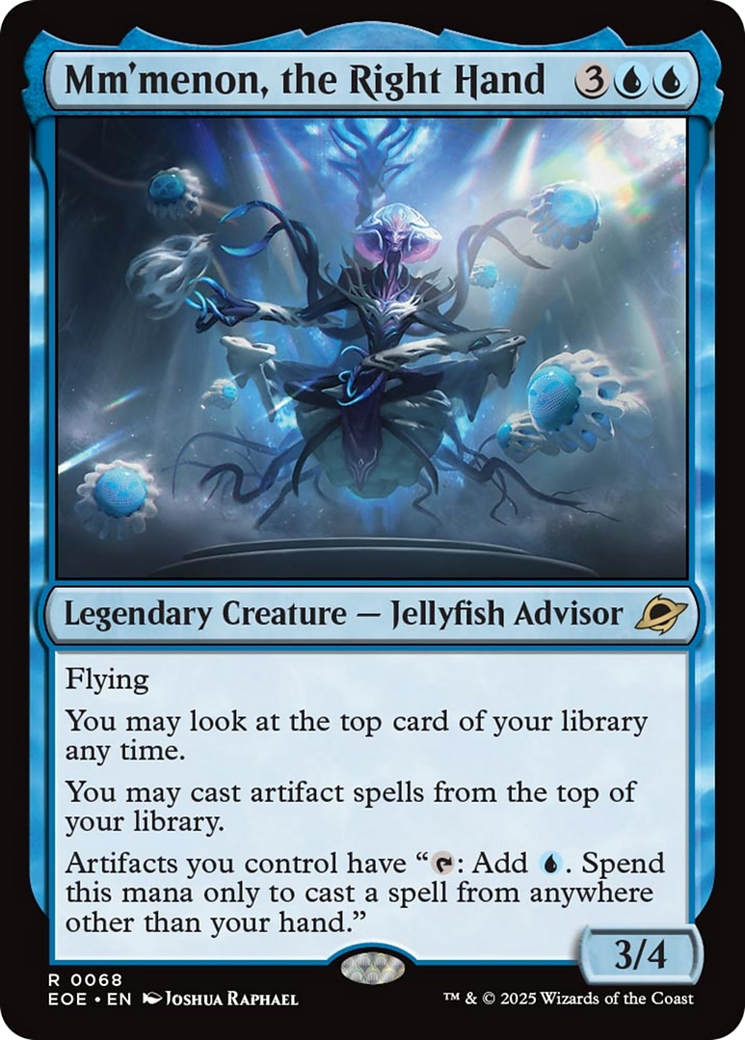 Mm'menon, the Right Hand [Edge of Eternities] | Shuffle n Cut Hobbies & Games