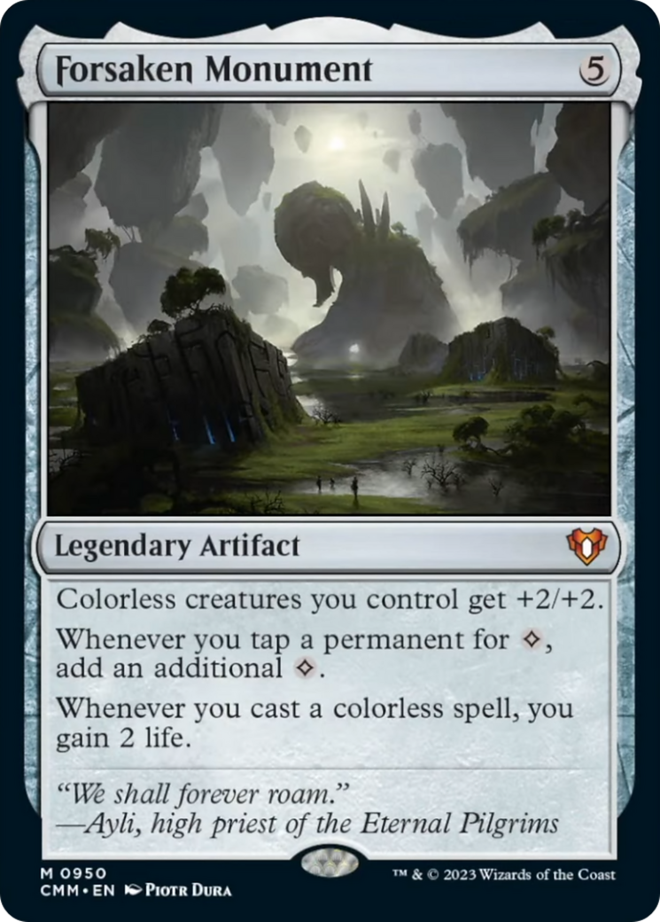 Forsaken Monument [Commander Masters] | Shuffle n Cut Hobbies & Games