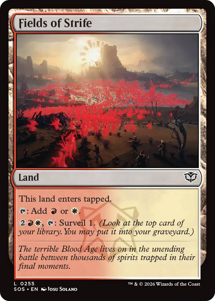 Fields of Strife [Secrets of Strixhaven] | Shuffle n Cut Hobbies & Games