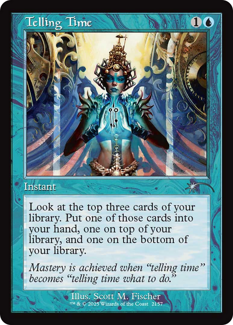 Telling Time (Retro Frame) [Secret Lair Drop Series] | Shuffle n Cut Hobbies & Games